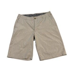Ben Hogan‎ Flat Front Shorts Tan Mens Size 34 Golf Summer Casual Lightweight